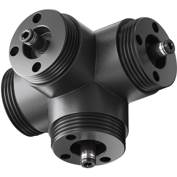 Х-образный вертикальный коннектор для системы Maytoni Shelf без ввода питания CA019L4C-B Х-образный вертикальный коннектор для системы Maytoni Shelf без ввода питания CA019L4C-B