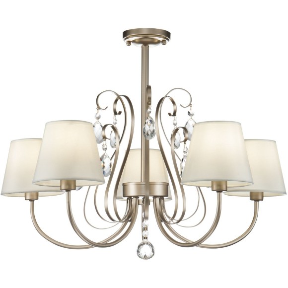 Люстра потолочная Freya FR2030CL-05G Vanda под лампы 5xE14 40W