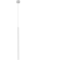 Светильник подвесной CLT 076C500 WH 1400/352