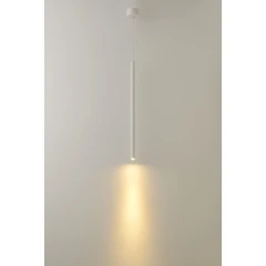 CLT 076C500 WH 1400/352 Crystal Lux CLT 076C500 Белый подвесной светильник, макс. высота 2000 мм, диаметр плафона 20 мм, LED 3 Вт, 3000 К, 110 Лм, CRI 80, 20°, UGR<16, IP20, 220 В