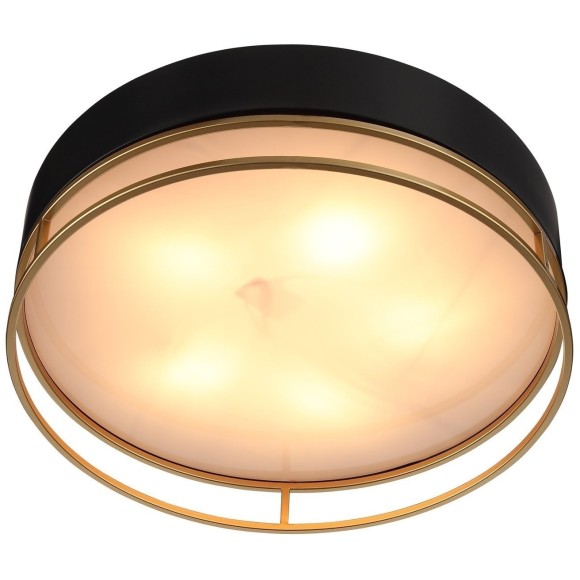 SL1127.432.05 Светильник потолочный ST-Luce Черный, Матовое золото/Белый E27 5*40W CHODO SL1127.432.05 Светильник потолочный ST-Luce Черный, Матовое золото/Белый E27 5*40W CHODO