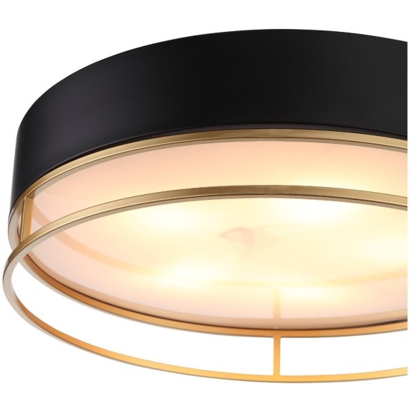 SL1127.432.05 Светильник потолочный ST-Luce Черный, Матовое золото/Белый E27 5*40W CHODO SL1127.432.05 Светильник потолочный ST-Luce Черный, Матовое золото/Белый E27 5*40W CHODO