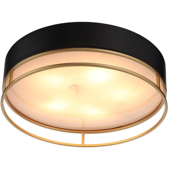 SL1127.432.05 Светильник потолочный ST-Luce Черный, Матовое золото/Белый E27 5*40W CHODO SL1127.432.05 Светильник потолочный ST-Luce Черный, Матовое золото/Белый E27 5*40W CHODO