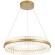 SL383.213.01 Светильник подвесной ST-Luce Матовое золото/Прозрачный LED 1*44W 3000K CHERIO