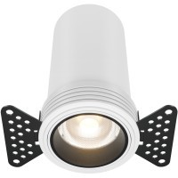 Встраиваемый светильник Maytoni FOCUS LED Ra90 Lm1060 3000K 12Вт 60° DL125-L12-3K-TRS-W