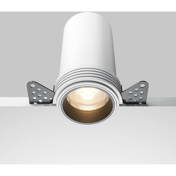 Встраиваемый светильник Maytoni FOCUS LED Ra90 Lm1060 3000K 12Вт 60° DL125-L12-3K-TRS-W