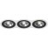 Встраиваемый светильник Lightstar i936070707 Intero 111 под лампы 3xGU10 150W