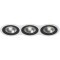 Встраиваемый светильник Lightstar i936070707 Intero 111 под лампы 3xGU10 150W