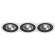 Встраиваемый светильник Lightstar i936070707 Intero 111 под лампы 3xGU10 150W