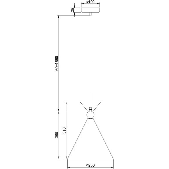Подвесной светильник Freya FR5392PL-01GR Подвесной светильник Freya FR5392PL-01GR