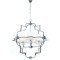 Подвесная люстра  LDP 8020-4 CHR+WT