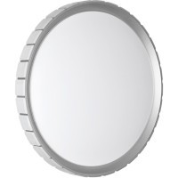 7696/ELN PALE SN 90 Светильник пластик/серебристый LED 76Вт 3000/4000/6000К D495 IP43 CCT KUPI SILVER