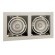Встраиваемый светильник Lightstar 214027 Cardano под лампы 2xGU5.3 100W