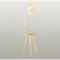 Торшер со столиком Odeon Light 4667/1F KALDA под лампу 1xE27 1*60W Торшер со столиком Odeon Light 4667/1F KALDA под лампу 1xE27 1*60W