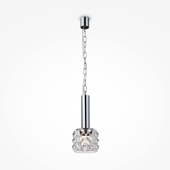 Подвесной светильник с 1 плафоном Maytoni MOD027PL-01CH Rock Me под лампу 1xE14 40W