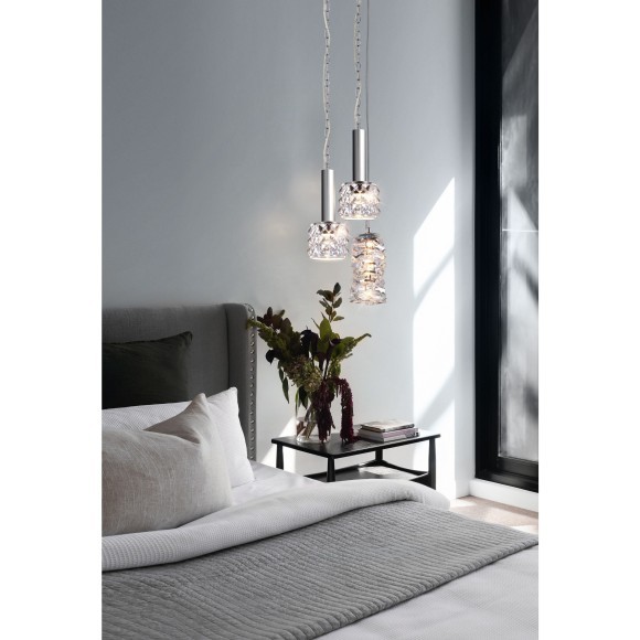 Подвесной светильник с 1 плафоном Maytoni MOD027PL-01CH Rock Me под лампу 1xE14 40W