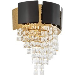 Бра Lumina Deco LDW 7045-2 BK+GD