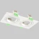 Светильник встроенный Crystal Lux CLT 002C2 WH V2