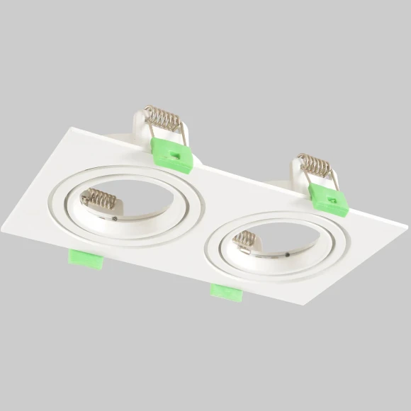 Светильник встроенный Crystal Lux CLT 002C2 WH V2