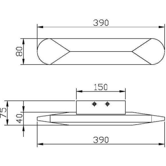 Настенный светильник (бра) Maytoni MOD276WL-L8B3K