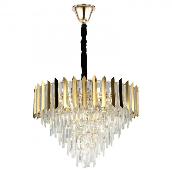 Люстра подвесная хрустальная Stilfort 1024/03/08P серия Amman