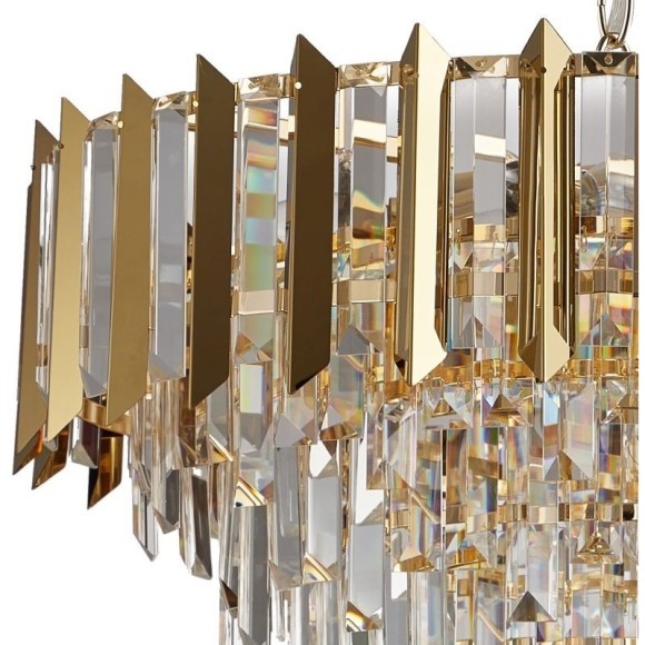 Люстра подвесная хрустальная Stilfort 1024/03/08P серия Amman