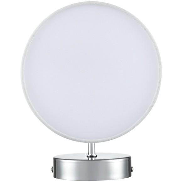 6591/1W CLASSI LN24 хром/белый, металл/текстиль Бра E14 1*40W 220V SUNTORI