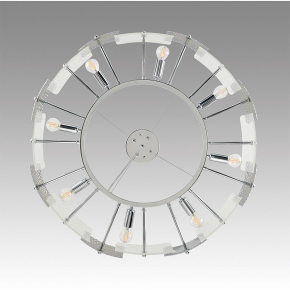 6588/8 MODERNI LN24 хром/тонированное стекло, металл/стекло Люстра подвесная E14 8*40W 220V LIBERTI 6588/8 MODERNI LN24 хром/тонированное стекло, металл/стекло Люстра подвесная E14 8*40W 220V LIBERTI