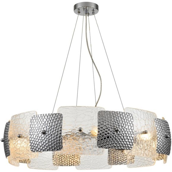 6588/8 MODERNI LN24 хром/тонированное стекло, металл/стекло Люстра подвесная E14 8*40W 220V LIBERTI 6588/8 MODERNI LN24 хром/тонированное стекло, металл/стекло Люстра подвесная E14 8*40W 220V LIBERTI