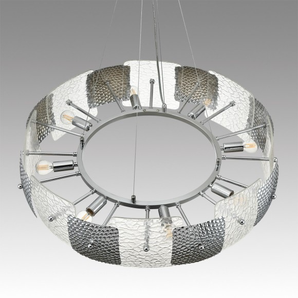 6588/8 MODERNI LN24 хром/тонированное стекло, металл/стекло Люстра подвесная E14 8*40W 220V LIBERTI 6588/8 MODERNI LN24 хром/тонированное стекло, металл/стекло Люстра подвесная E14 8*40W 220V LIBERTI