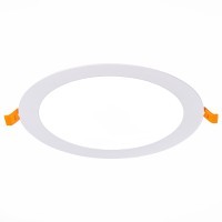 ST209.538.15 Св-к встр. Белый LED 1*15W 3000K 1 020Lm Ra80 110° IP20 D190xH8 90-265V Встраиваемые светильники