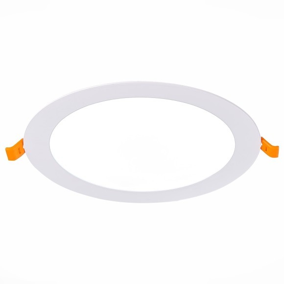 ST209.538.15 Св-к встр. Белый LED 1*15W 3000K 1 020Lm Ra80 110° IP20 D190xH8 90-265V Встраиваемые светильники