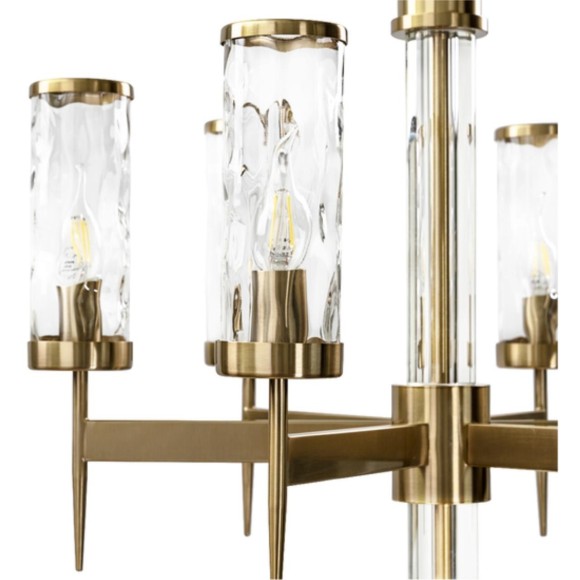 Люстра подвесная Divinare 4505/17 LM-8 SHAM под лампы 8xE14 40W