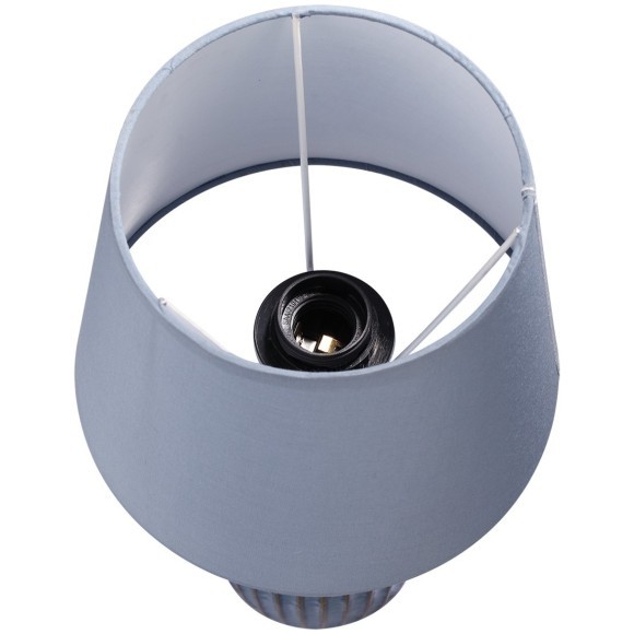 8123/1T COMFI LN25 синий, керамика/текстиль Настольная лампа E27 1*60W 220V LAPUNA