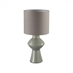 8129/1T MODERNI LN25 серый, керамика/текстиль Настольная лампа E27 1*60W 220V SEGI