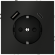 Розетка встраиваемая VOLTUM S70 с заземлением и защитными шторками, 16А, с USB, A+С, (черный матовый