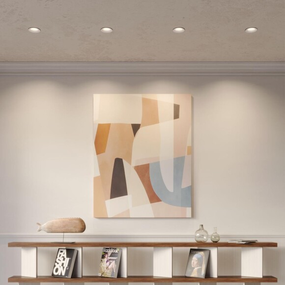 359884 WIR NT26 000 белый Светильник встраиваемый с переключателем цв. температуры IP20 LED 7W 100-265V 3000К/4000К/6000К ECLAT