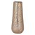 421317 KURASHIKI Ваза декоративная металл золотой H380 Ø160