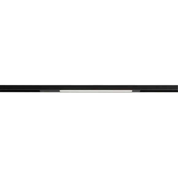 Crystal Lux CLT 0.34 001 10W BL 4000K 1409/371 Низкопрофильный магнитный линейный светильник черного цвета, 402x18x16мм, напряжение 48V 10Вт 850Лм 4000К CRI90 120°
