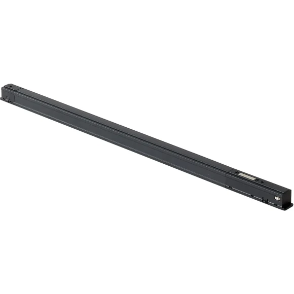 Crystal Lux CLT 0.34 001 10W BL 4000K 1409/371 Низкопрофильный магнитный линейный светильник черного цвета, 402x18x16мм, напряжение 48V 10Вт 850Лм 4000К CRI90 120°