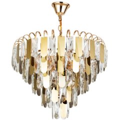Подвесная люстра хрустальная Vivien A2719SP-6GO Подвесная люстра хрустальная Vivien A2719SP-6GO