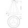 Подвесной светильник кольцом Maytoni MOD058PL-L74BS4K Rim светодиодный 2xLED 88W