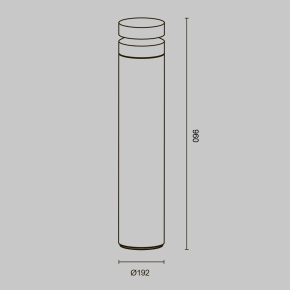Ландшафтный светильник Outdoor O469FL-L20CM3K1