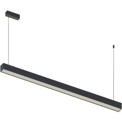 ST612.433.32 Светильник подвесной Черный LED 1*35W 3000K 698Lm Ra80 120°IP20 L1120xW50xH60 180-220V Подвесные светильники ST612.433.32 Светильник подвесной Черный LED 1*35W 3000K 698Lm Ra80 120°IP20 L1120xW50xH60 180-220V Подвесные светильники