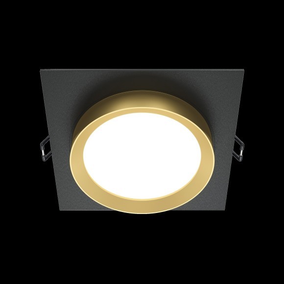 Встраиваемый светильник Maytoni DL086-GX53-SQ-BG Hoop под лампу 1xGX53 15W