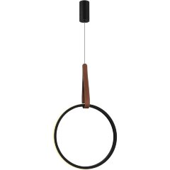 SL6131.403.20 Светильник подвесной ST-Luce Черный/Черный, Терракотовый LED 1*20W 4000K SHAPE SL6131.403.20 Светильник подвесной ST-Luce Черный/Черный, Терракотовый LED 1*20W 4000K SHAPE