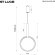SL6131.403.20 Светильник подвесной ST-Luce Черный/Черный, Терракотовый LED 1*20W 4000K SHAPE
