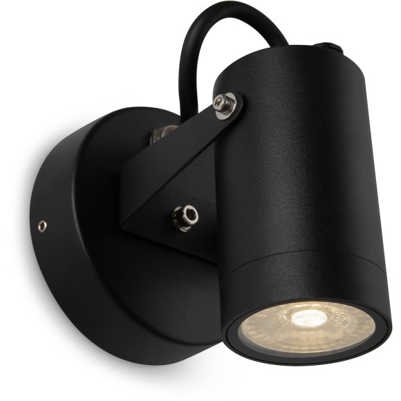 Уличный настенный светильник Maytoni O025WL-01B SCOPE IP65 под лампу 1xGU10 50W