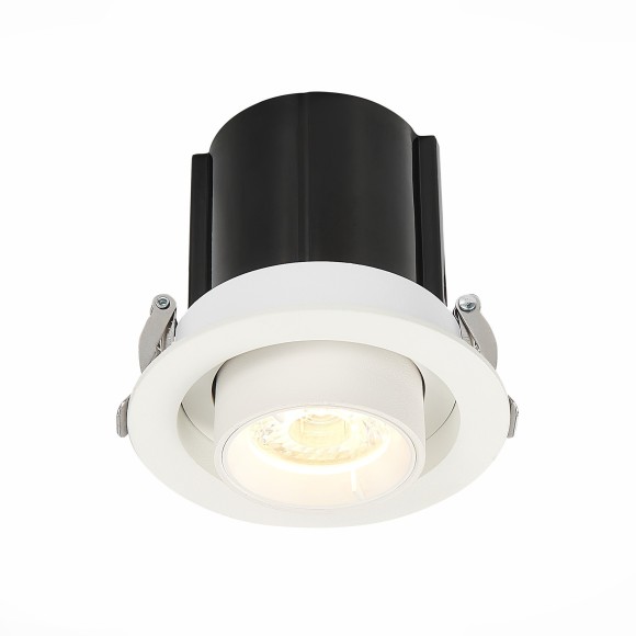 ST702.138.12 Св-к встр. Белый LED 1*12W 3000K 900Lm Ra80 24° IP20 D90xH92 180-240V Встраиваемые светильники