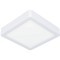 900646 Накладной светильник  FUEVA 5, 11W (LED), 3000K, IP44, L160, B160, H28, сталь, белый / пластик, белый